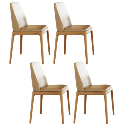 Modern 1/4/5/7 Pieces Round Dining Set Sintered Stone Top Wooden Dinette Table Set