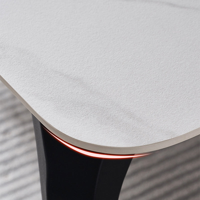 Designer Style Rectangle Dining Set 1/4/5/7 Pieces Sintered Stone Top Dinette Table Set