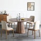 Modern Dining Table Set 1/4/5/7 Pcs Solid Wood Dining Table and Chairs 5 Pieces: Table, 4 Chairs Clearhalo 'Dining Room Sets' 'Dining Tables & Seating' 'dining_room_set' 'furn' 'furn_dining_room_set' 'Furniture' 'Kitchen & Dining Furniture' 5911185