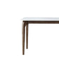 Ensemble de Table rectangulaire en pierre contemporaine, ensemble de salle à manger 1/4/5 pièces pour la maison