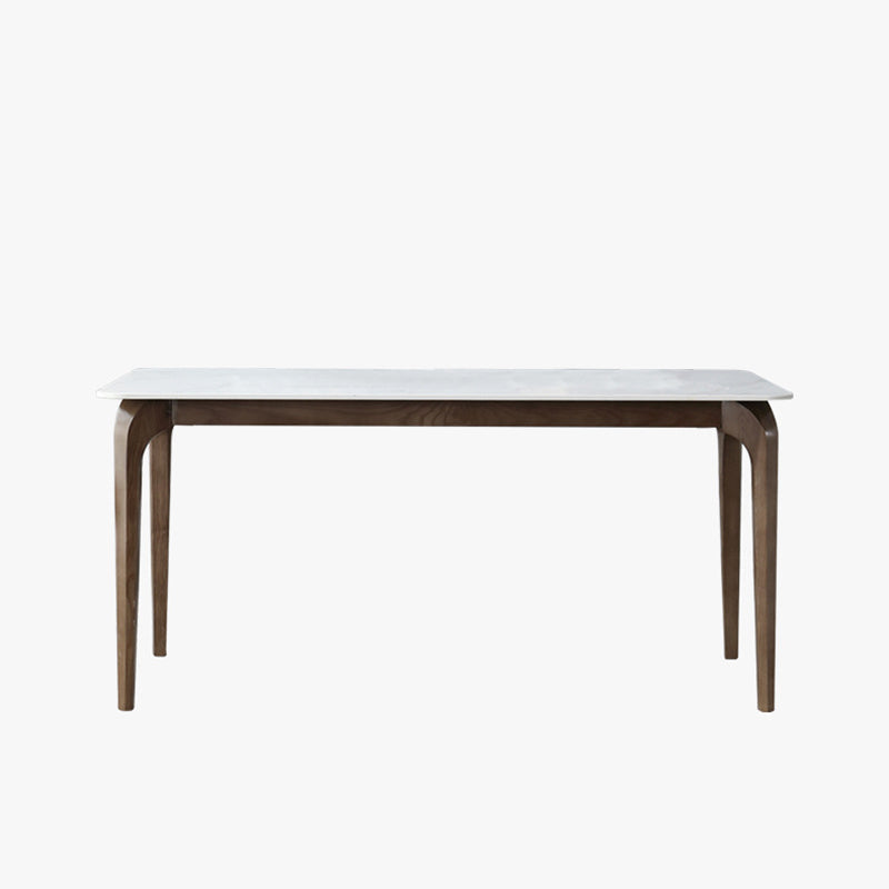 Ensemble de Table rectangulaire en pierre contemporaine, ensemble de salle à manger 1/4/5 pièces pour la maison