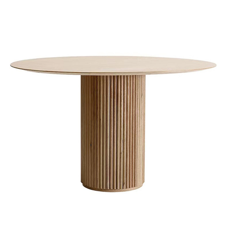 Round Dining Table Set 1/2/4/7 Pcs Solid Wood Dining Table and Chairs Clearhalo 'Dining Room Sets' 'Dining Tables & Seating' 'dining_room_set' 'furn' 'furn_dining_room_set' 'Furniture' 'Kitchen & Dining Furniture' 5911249