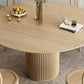 Round Dining Table Set 1/2/4/7 Pcs Solid Wood Dining Table and Chairs Clearhalo 'Dining Room Sets' 'Dining Tables & Seating' 'dining_room_set' 'furn' 'furn_dining_room_set' 'Furniture' 'Kitchen & Dining Furniture' 5911250