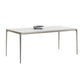 Ensemble de Table à manger moderne en pierre frittée, blanc, 1/2/5/7 pièces, pour usage domestique