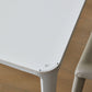 Ensemble de Table à manger moderne en pierre frittée, blanc, 1/2/5/7 pièces, pour usage domestique