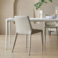 Ensemble de Table à manger moderne en pierre frittée, blanc, 1/2/5/7 pièces, pour usage domestique