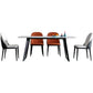 Juego de mesa de piedra rectangular moderno 1/2/5/7 Piezas de comedor para uso en el hogar