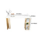 Glam 1/2/3/5 Pieces Bar Table Set Rectangle Bar Table with Metal High Stools for Kitchen Clearhalo 'Bar Furniture' 'furn' 'furn_home_bar_bar_sets' 'Furniture' 'Home Bars & Bar Sets' 'home_bar_bar_sets' 'Kitchen & Dining Furniture' 5911357