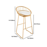 Glam 1/2/3/5 Pieces Bar Table Set Rectangle Bar Table with Metal High Stools for Kitchen Clearhalo 'Bar Furniture' 'furn' 'furn_home_bar_bar_sets' 'Furniture' 'Home Bars & Bar Sets' 'home_bar_bar_sets' 'Kitchen & Dining Furniture' 5911362