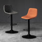 Metal Barstool Contemporary Metal Faux Tabinet Tabouret à comptoir rembourré à la maison