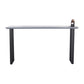 Indoor Grey Wood Bar Set 1/2/3 Pieces Rectangle Industrial Table and Stool Set