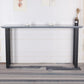 Indoor Grey Wood Bar Set 1/2/3 Pieces Rectangle Industrial Table and Stool Set