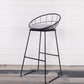 Indoor Grey Wood Bar Set 1/2/3 Pieces Rectangle Industrial Table and Stool Set