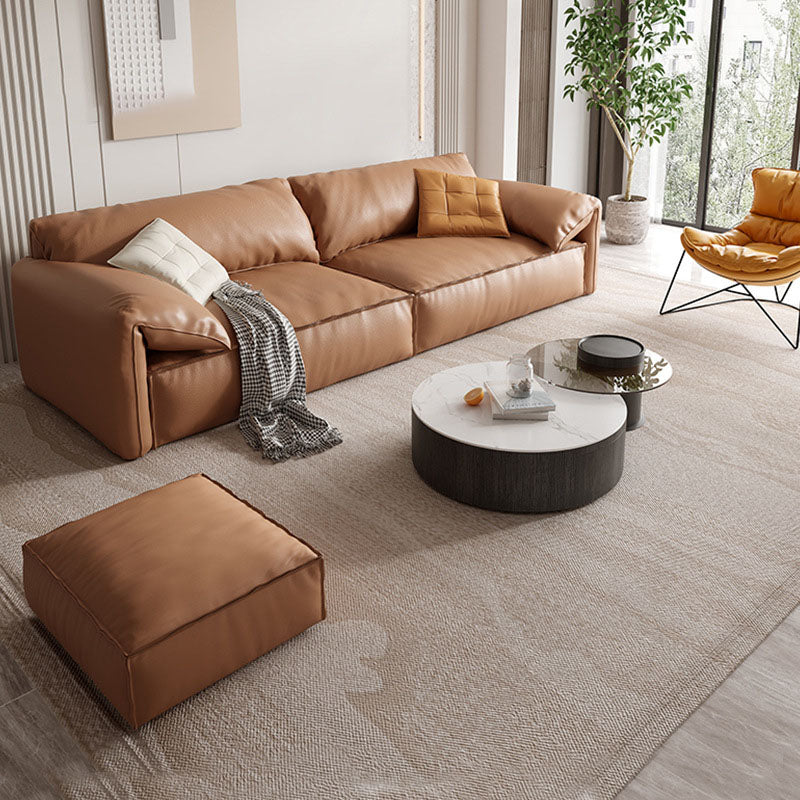 Divano posteriore per cuscini cuciti moderni 31.49 "H.