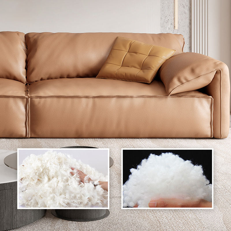 Divano posteriore per cuscini cuciti moderni 31.49 "H.