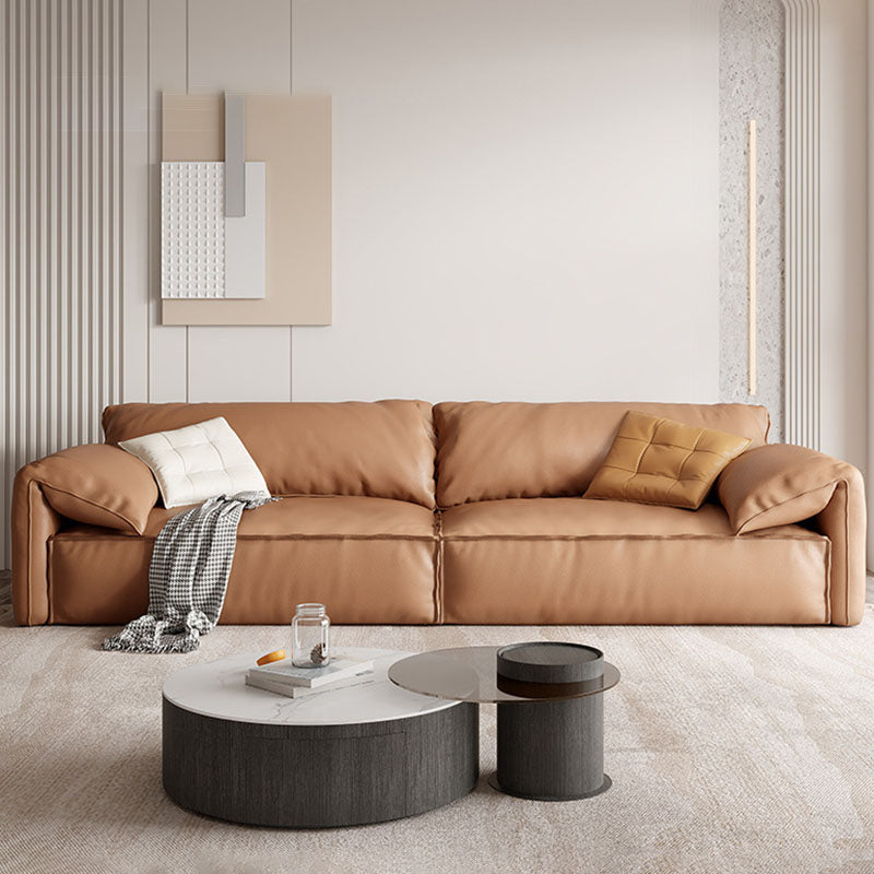 Divano posteriore per cuscini cuciti moderni 31.49 "H.