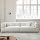 Modernism Sewn Pillow Back Sofa Tuxedo Arm Sofa with 4 Pillows Clearhalo 'furn' 'furn_sofas' 'Furniture' 'Living Room Furniture' 'Sofa' 'sofas' 5911643