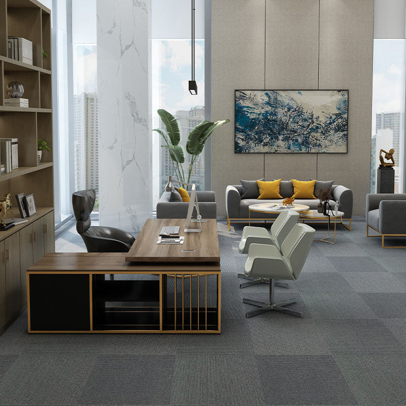 Grey Velvet Sofa with Tight Back and Gold Frame for Living Room