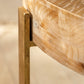 French Country Light Wood Distressed Cocktail Table Wooden Coffee Table for Home