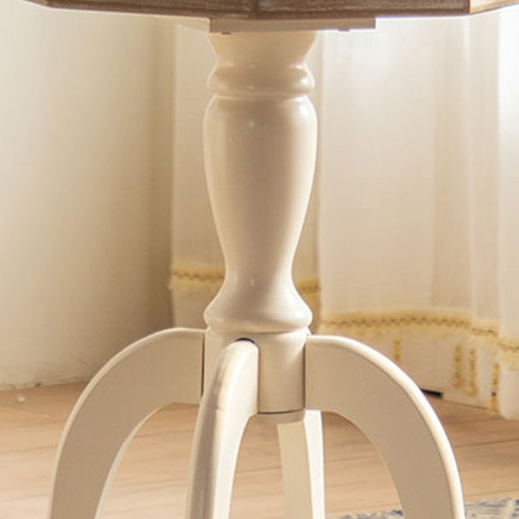 Tavolino da cocktail in legno di campagna francese Tavolino da caffè invecchiato per la casa