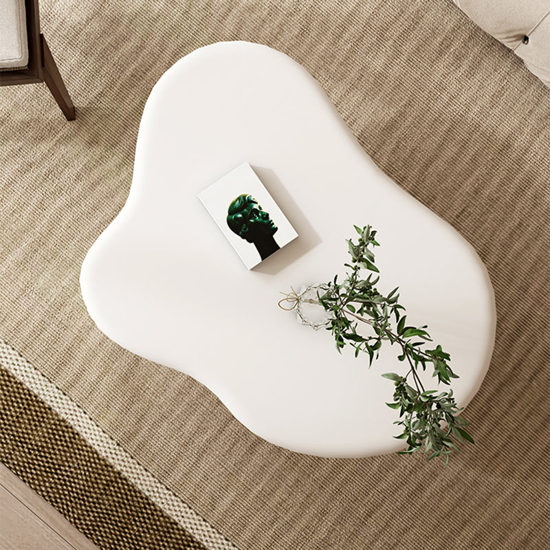 Scandinavian Wooden Coffee Table Free Form 3 Legs Cocktail Table for Home Clearhalo 'Coffee & Accent Tables' 'Coffee Tables' 'coffee_tables' 'furn' 'furn_coffee_tables' 'Furniture' 'Living Room Furniture' 5912273