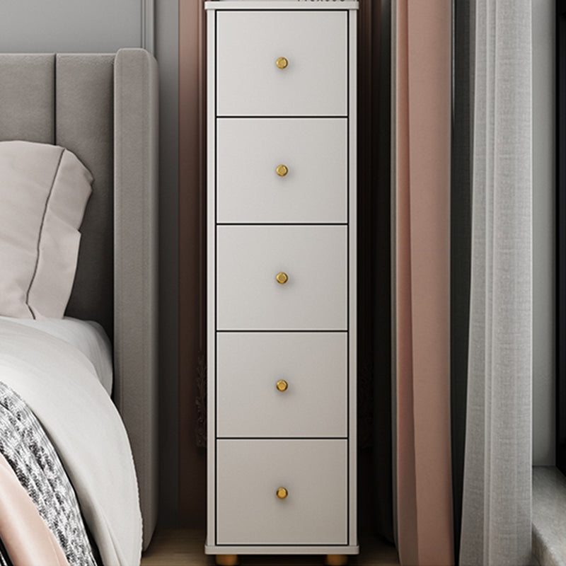 Armoire latérale rectangulaire moderne armoire de rangement en bois avec tiroir