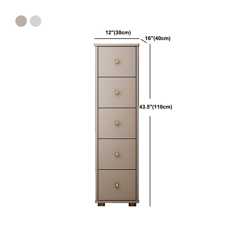 Armoire latérale rectangulaire moderne armoire de rangement en bois avec tiroir