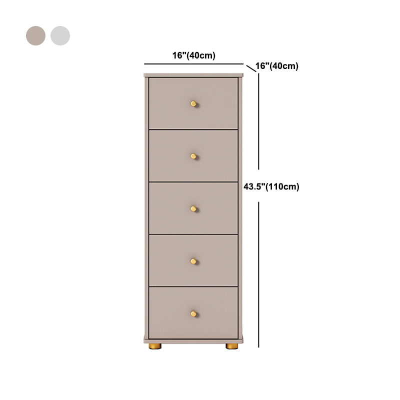 Armoire latérale rectangulaire moderne armoire de rangement en bois avec tiroir