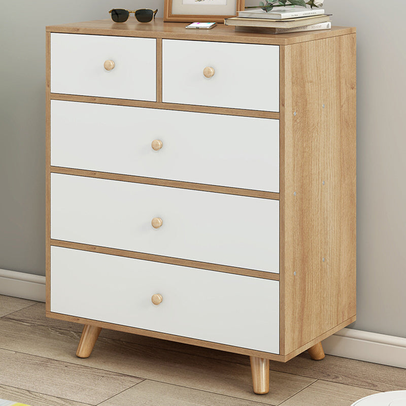 Armoire latérale moderne rectangle armoire de rangement en bois avec tiroir