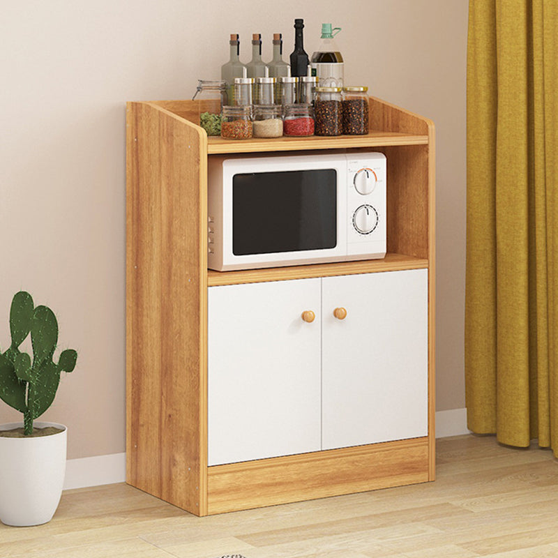 Armoire latérale moderne rectangle armoire de rangement en bois avec tiroir