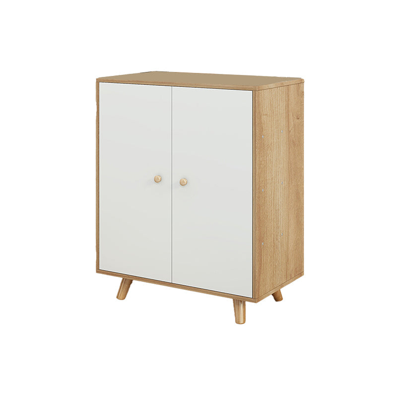 Armoire latérale moderne rectangle armoire de rangement en bois avec tiroir