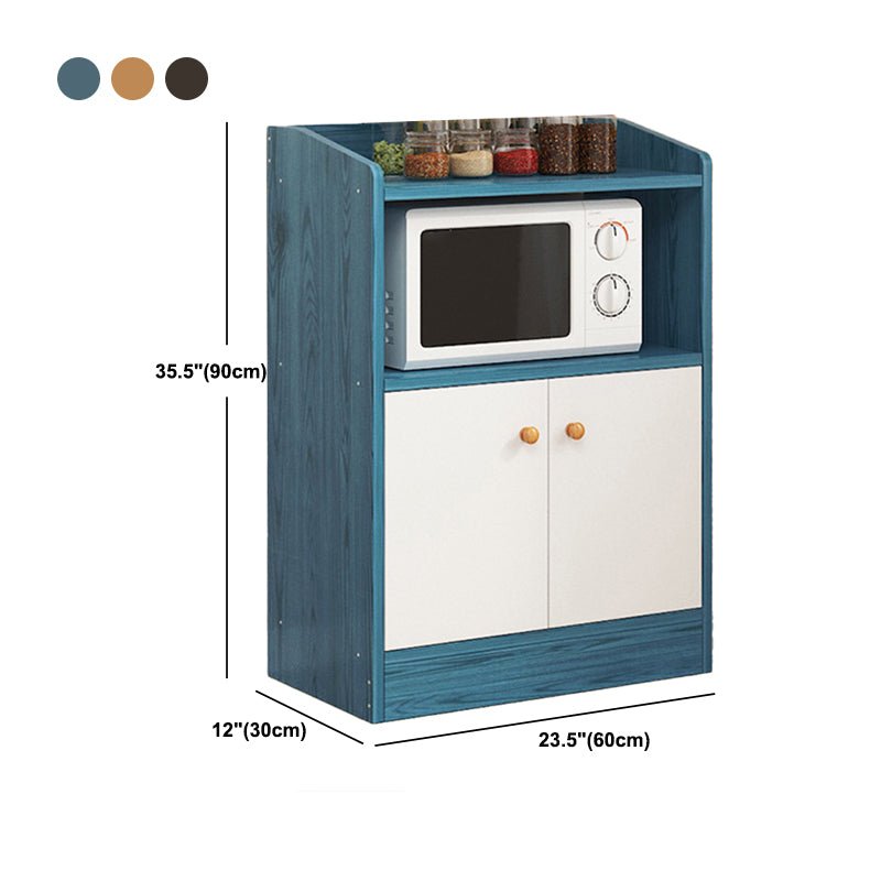 Armoire latérale moderne rectangle armoire de rangement en bois avec tiroir