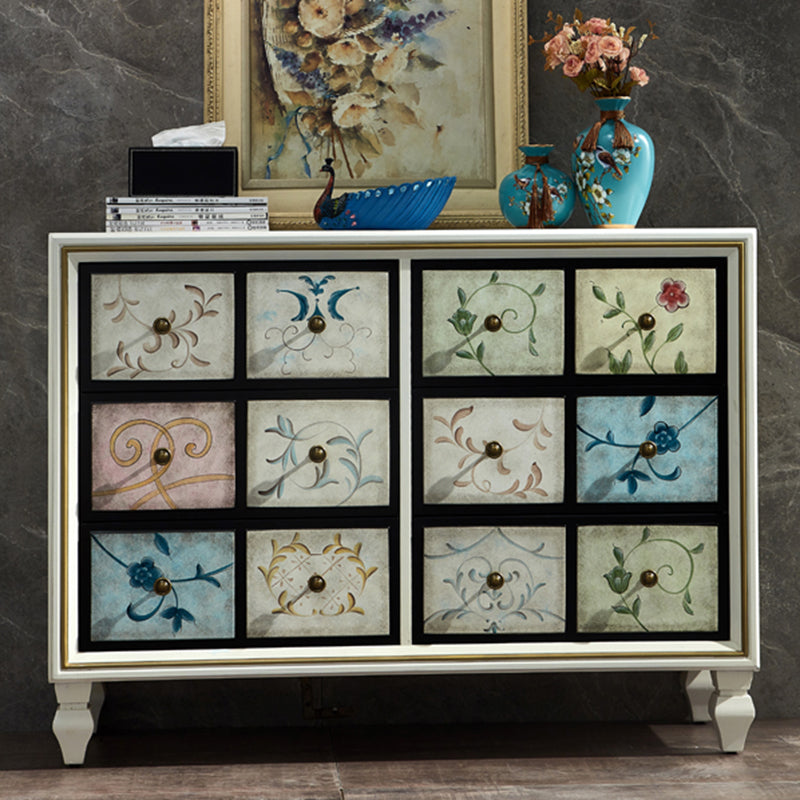 Mid-Century Modern Rectangle Side Cabinet Wood Storage Cabinet Clearhalo 'Cabinets & Chests' 'cabinets_chests' 'furn' 'furn_cabinets_chests' 'Furniture' 'Living Room Furniture' 5912654