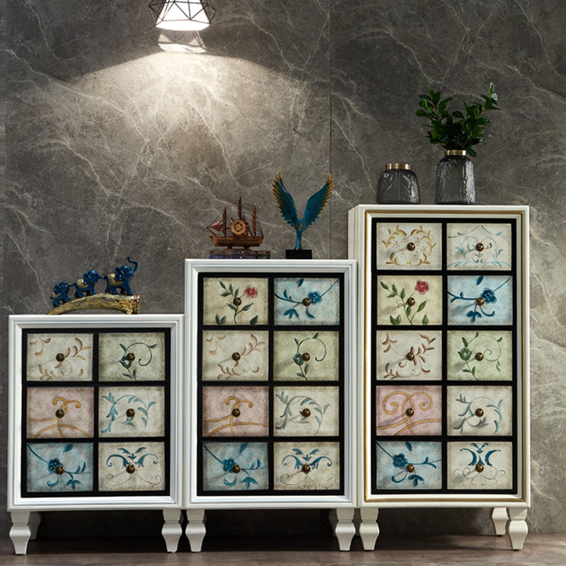 Mid-Century Modern Rectangle Side Cabinet Wood Storage Cabinet Clearhalo 'Cabinets & Chests' 'cabinets_chests' 'furn' 'furn_cabinets_chests' 'Furniture' 'Living Room Furniture' 5912657