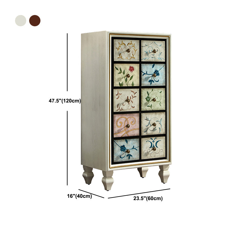 Mid-Century Modern Rectangle Side Cabinet Wood Storage Cabinet Clearhalo 'Cabinets & Chests' 'cabinets_chests' 'furn' 'furn_cabinets_chests' 'Furniture' 'Living Room Furniture' 5912658