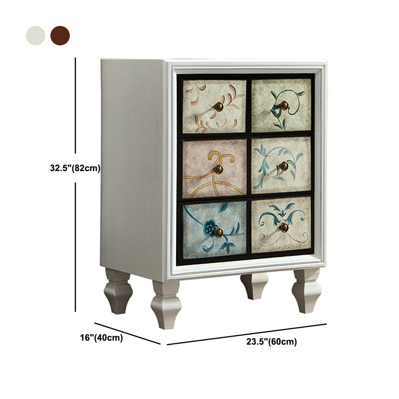 Mid-Century Modern Rectangle Side Cabinet Wood Storage Cabinet Clearhalo 'Cabinets & Chests' 'cabinets_chests' 'furn' 'furn_cabinets_chests' 'Furniture' 'Living Room Furniture' 5912659