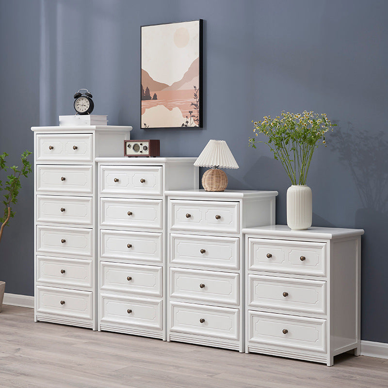 Rectangle Wood Side Cabinet Knobs Storage Cabinet with Drawer Clearhalo 'Cabinets & Chests' 'cabinets_chests' 'furn' 'furn_cabinets_chests' 'Furniture' 'Living Room Furniture' 5912666