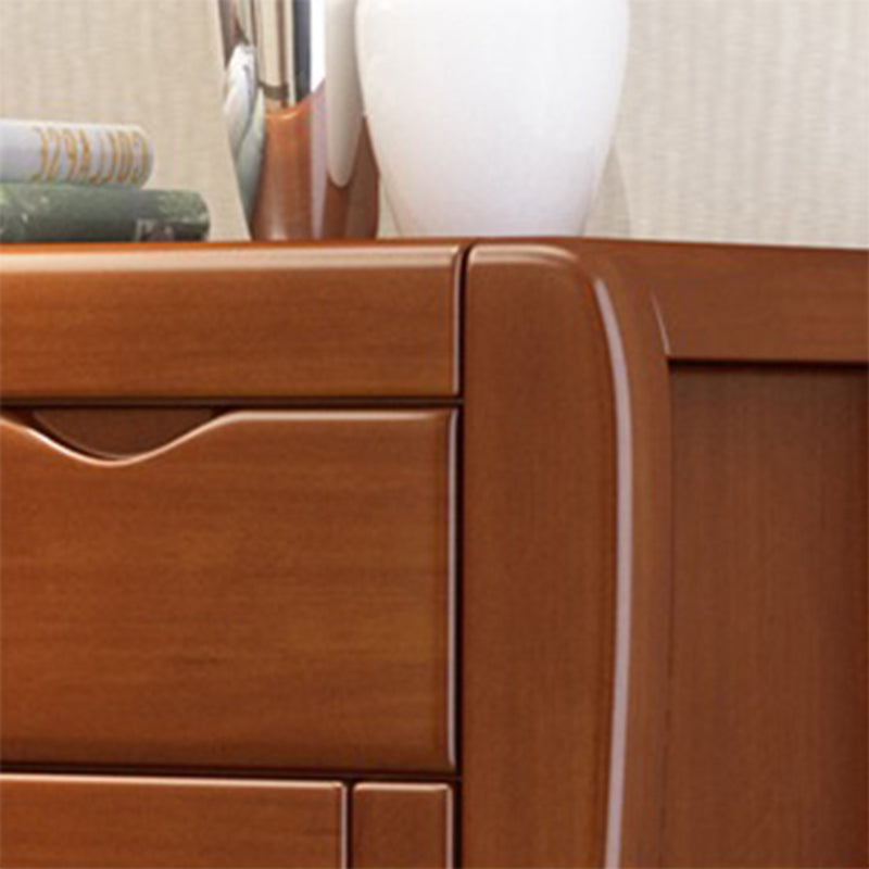 Gabinete de gabinete de acento de madera moderno gabinete estándar con cajón