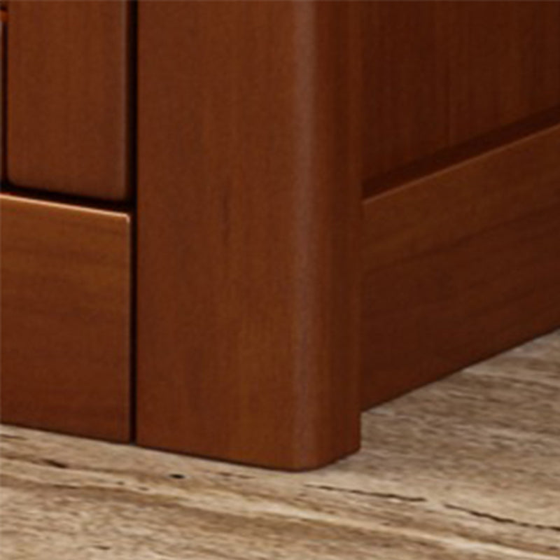 Gabinete de gabinete de acento de madera moderno gabinete estándar con cajón
