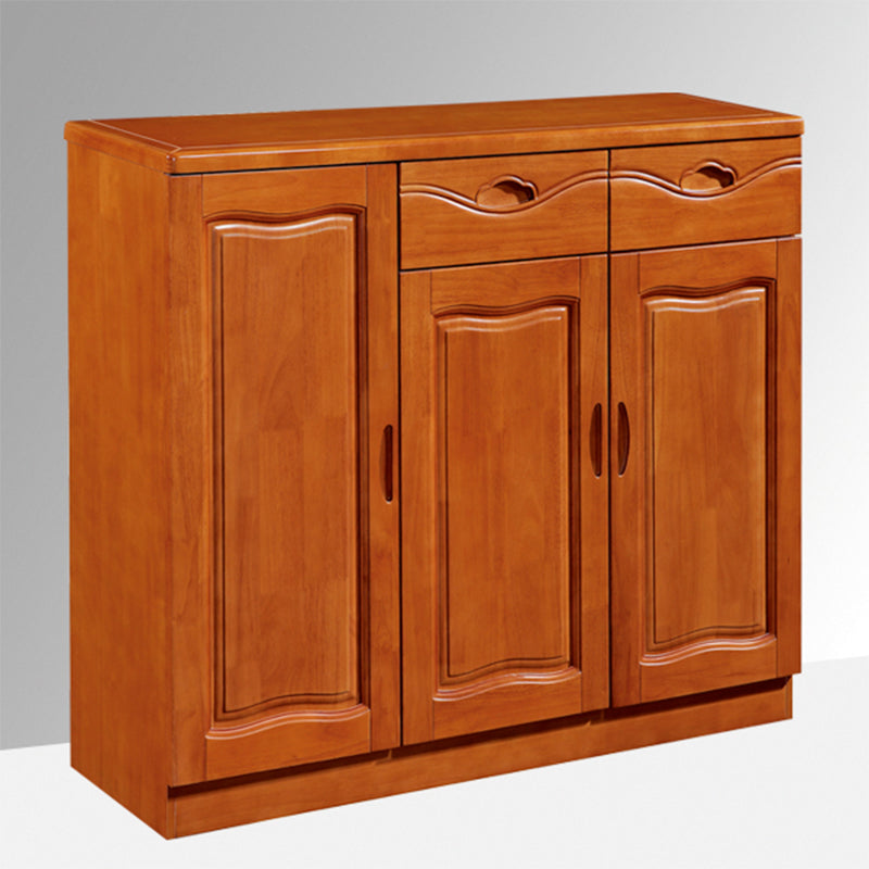 Gabinete rectángulo de gabinete de acento de madera moderno con cajón