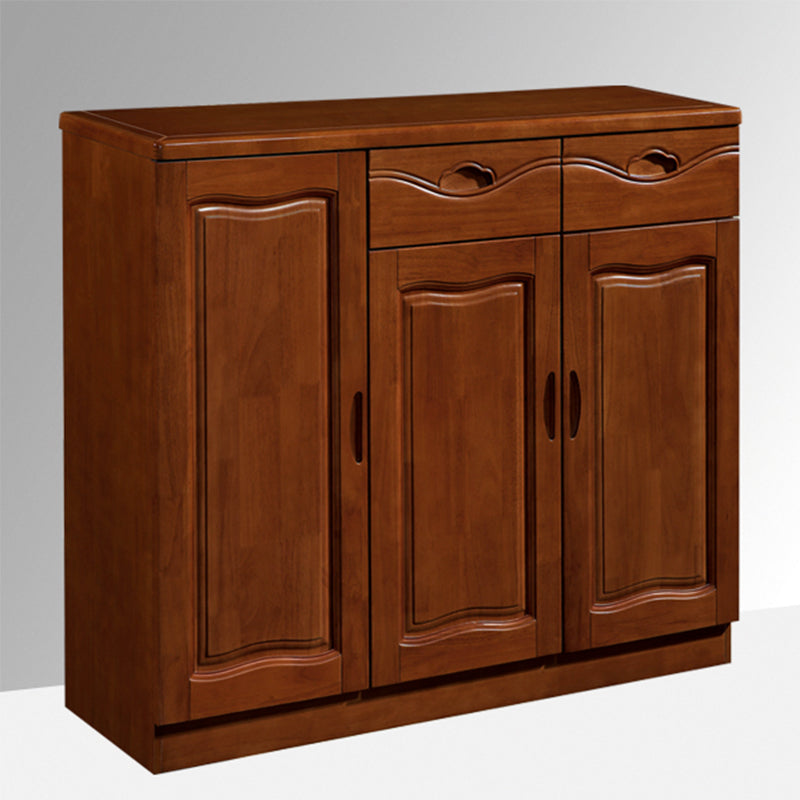 Gabinete rectángulo de gabinete de acento de madera moderno con cajón