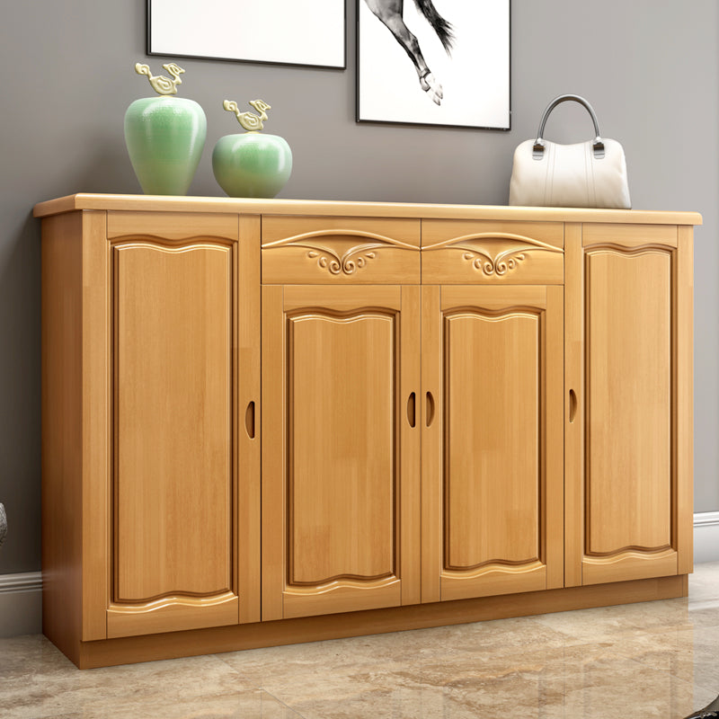 Gabinete rectángulo de gabinete de acento de madera moderno con cajón