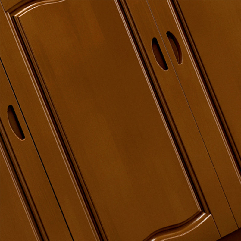 Gabinete rectángulo de gabinete de acento de madera moderno con cajón