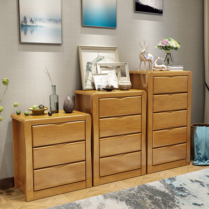 Moderne houten kastgroeven rechthoekige zijkast met lade