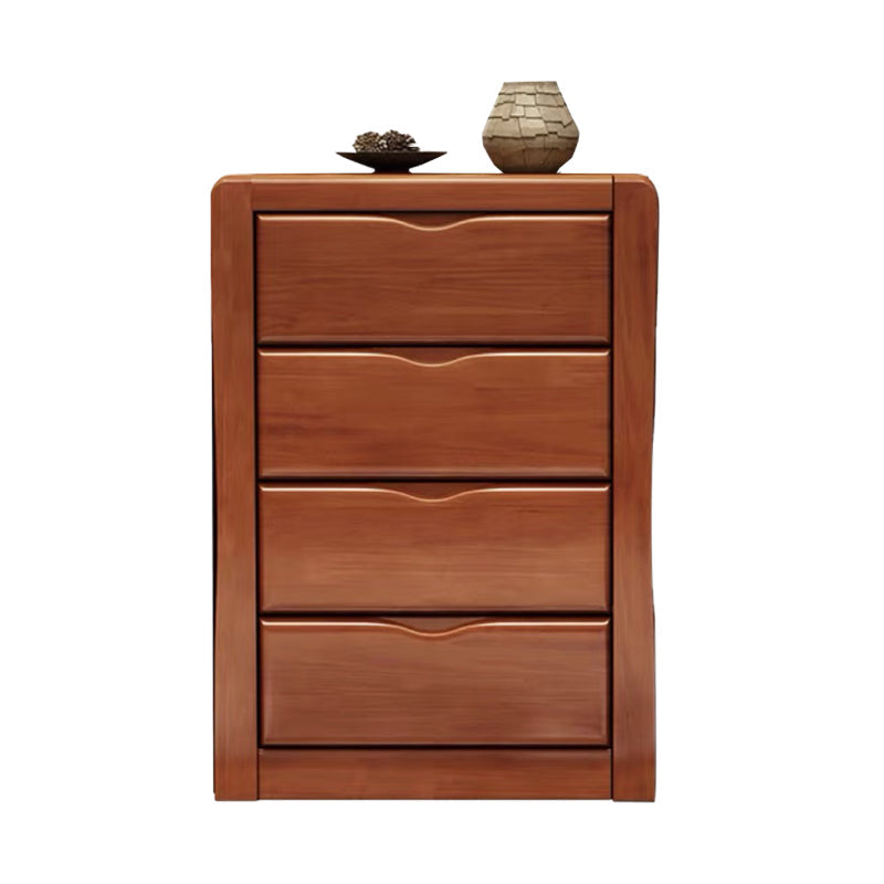 Moderne houten kastgroeven rechthoekige zijkast met lade