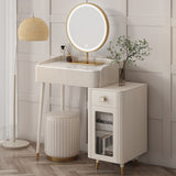 Luxurious tocador de tocador de tocador de tocador de tocador de 3 piezas con 2 cajones