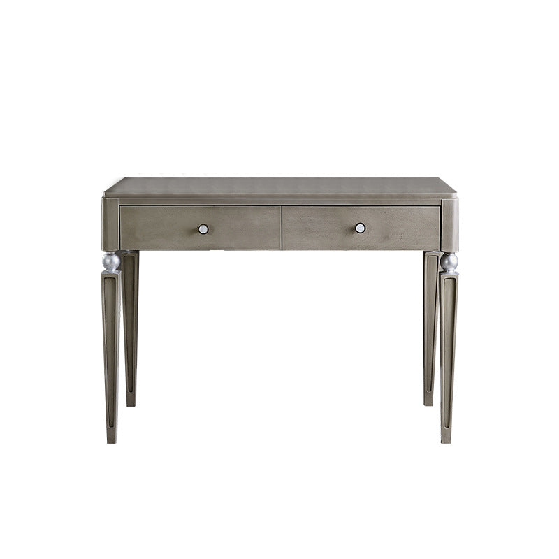 Traditional Mirrored Vanity Set Light Brown Solid Wood Dresser Clearhalo 'Bedroom Furniture' 'furn' 'furn_makeup_vanities' 'Furniture' 'Makeup Vanities' 'makeup_vanities' 5912832