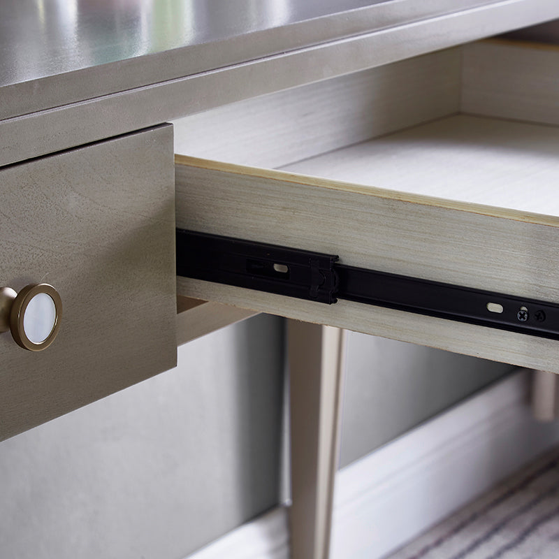 Traditional Mirrored Vanity Set Light Brown Solid Wood Dresser Clearhalo 'Bedroom Furniture' 'furn' 'furn_makeup_vanities' 'Furniture' 'Makeup Vanities' 'makeup_vanities' 5912834