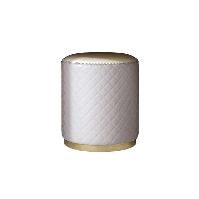 Mesa de tocador de madera y metal Taburada de tocador de cuero sintético