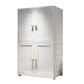 Plastic Wardrobe Armoire Contemporary Hinged Wardrobe Cabinet Clearhalo 'Armoires & Wardrobes' 'armoires_wardrobes' 'Bedroom Furniture' 'furn' 'furn_armoires_wardrobes' 'Furniture' 5913001